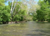 Little Darby Creek about one mile below Spring Fork, Madison County, Ohio